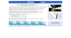 Desktop Screenshot of ithacapiano.com